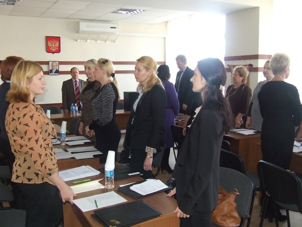 Открытие заседания правления Приморской краевой нотариальной палаты